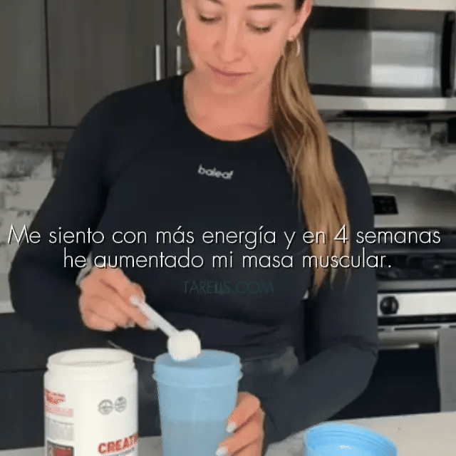 VITALIDAD CON BELLEZA NATURAL | CREATINA MONOHIDRATA + COLAGENO HIDROLIZADO CON BIOTINA