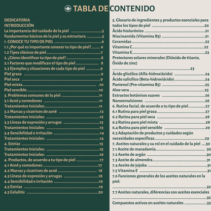 E-BOOK: SKIN, Aprende a cuidar tu piel