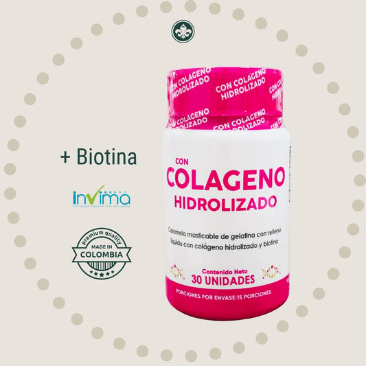 Colágeno Hidrolizado con Biotina | Regeración celular